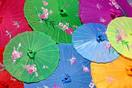 Asia festival paper parasol