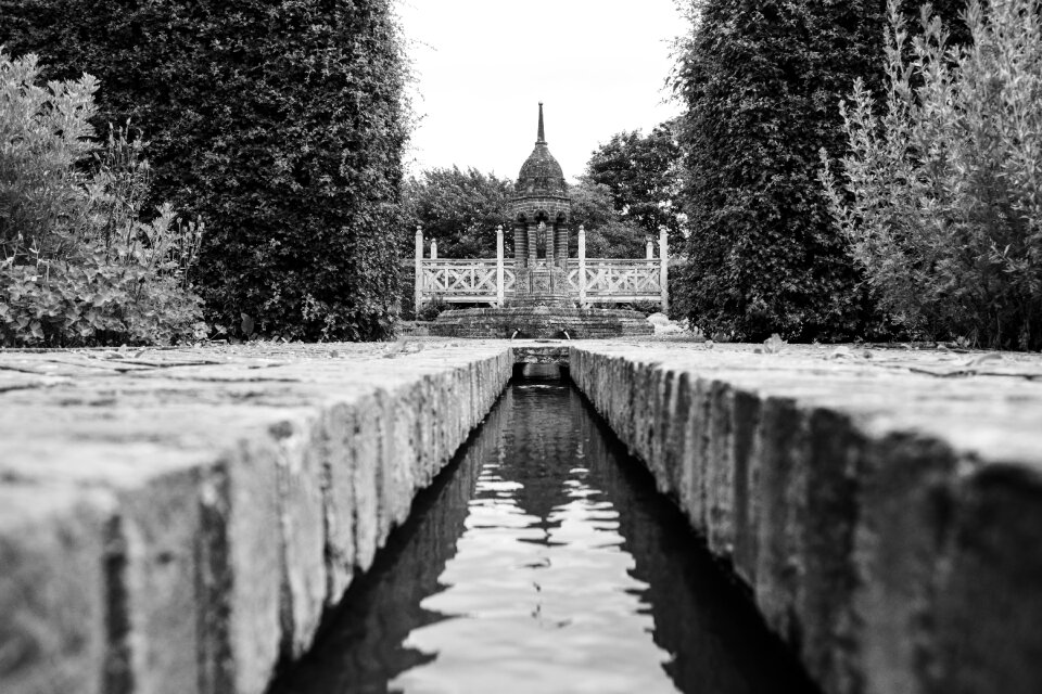 Print landscape garden
