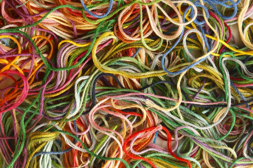Floss colorful craft