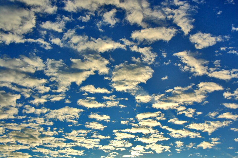 Clouds form white mood