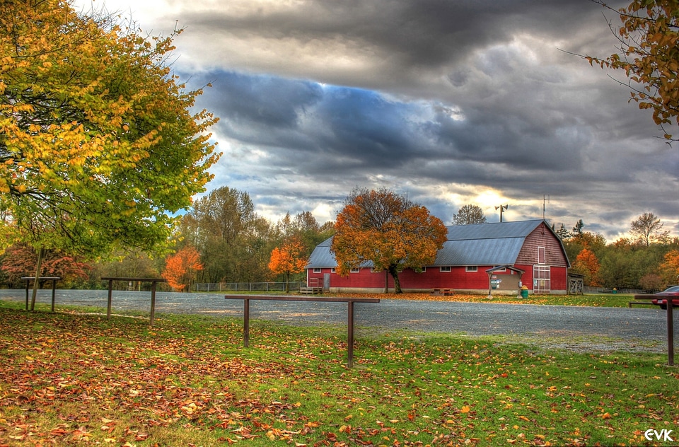 Entrance tourism barn