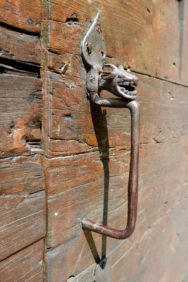 Input old metal handle