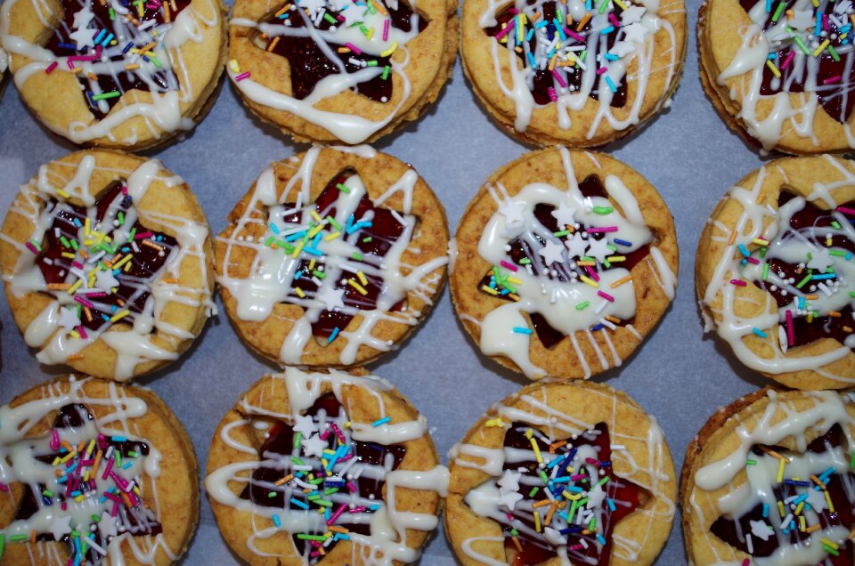 Candy baking christmas pastry