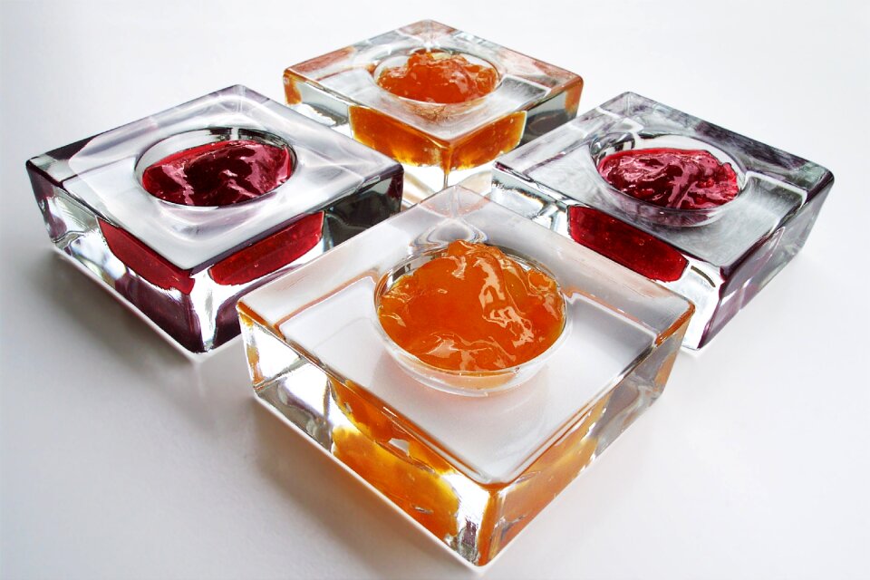 Jam glass breakfast