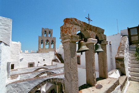 Bells cyclades white photo