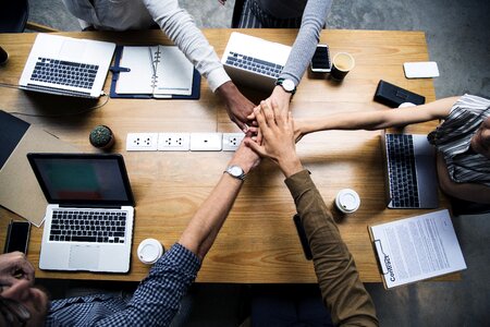 Business teamwork