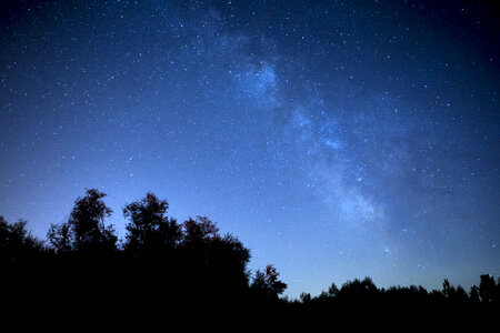 Milky way stars photo