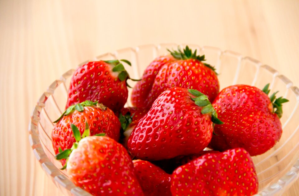 Strawberries fruits food