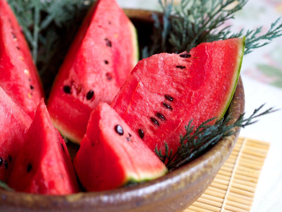 Watermelon fruits food