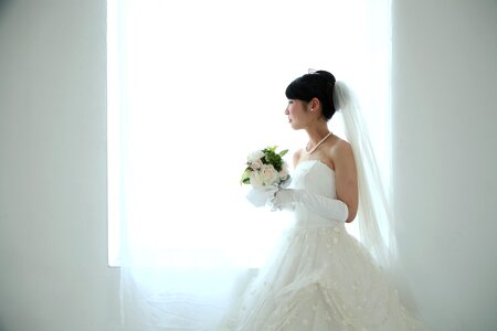 Wedding dress bride
