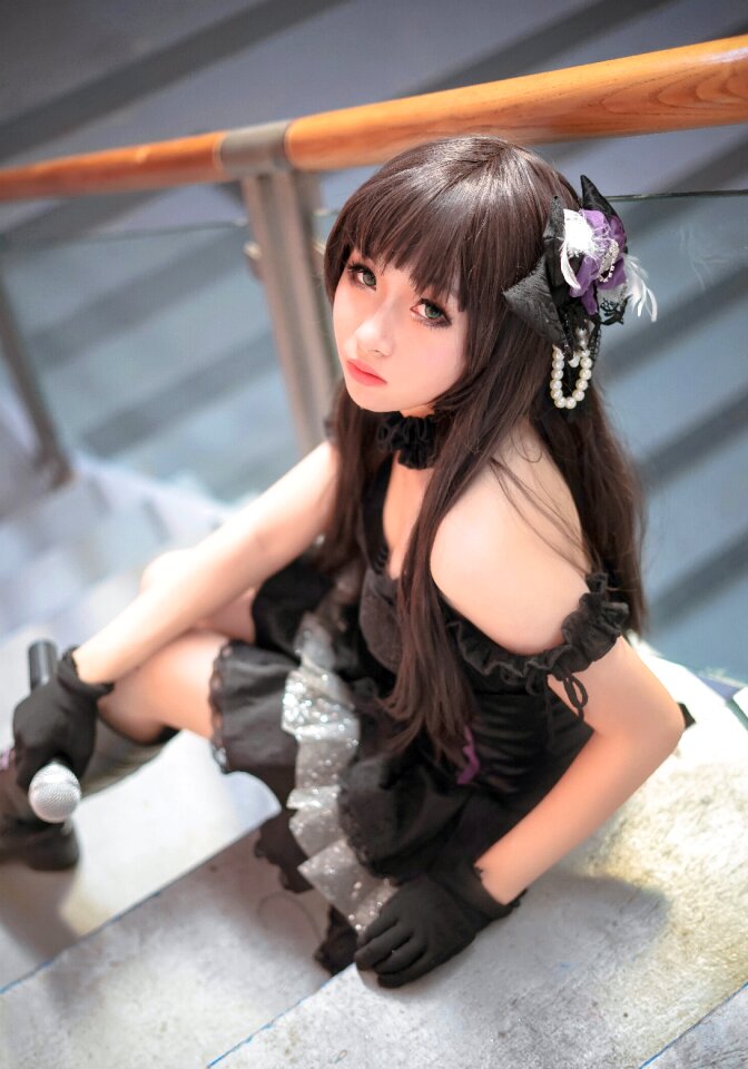 Woman girl gothic lolita