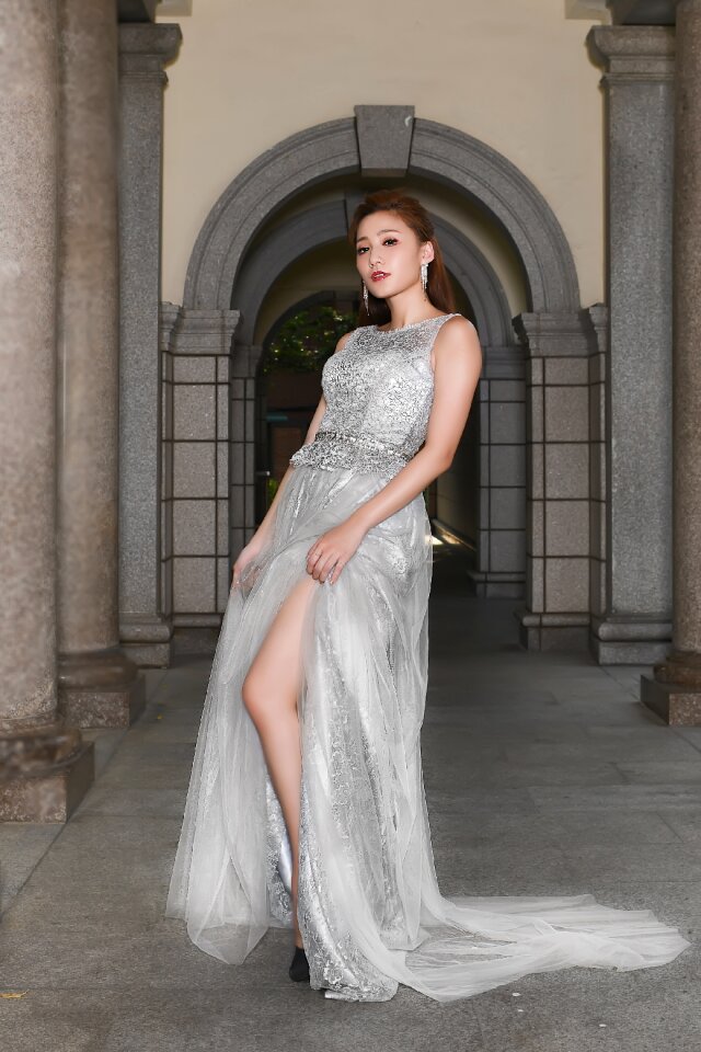 Bride wedding dress