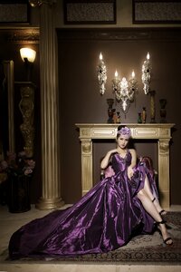 Woman girl portrait dress