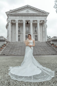 Bride wedding dress