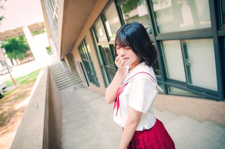 Female student