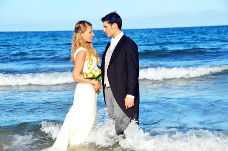 Wedding bride groom