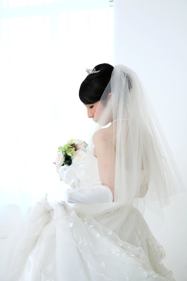 Wedding dress bride