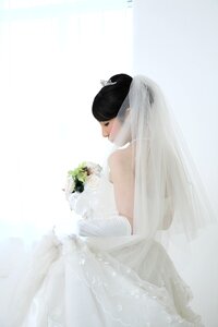 Wedding dress bride