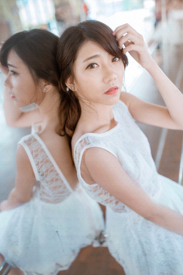 Woman girl portrait ballerina