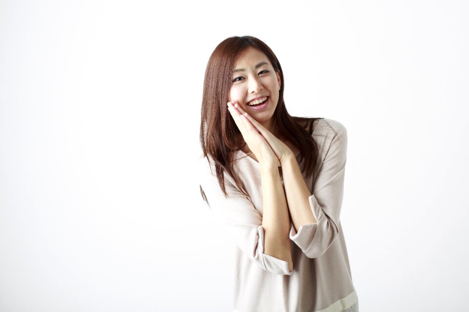 Woman girl portrait beg