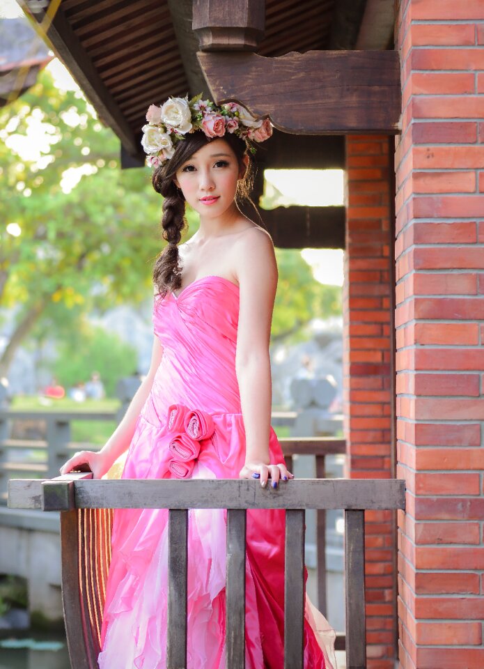 Bride wedding dress