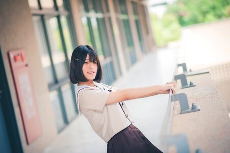 Female student