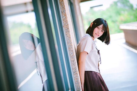 Female student