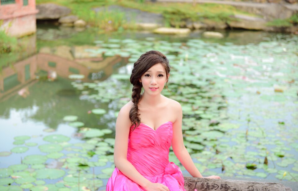 Bride wedding dress