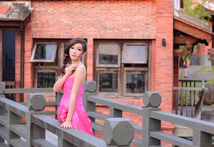 Bride wedding dress
