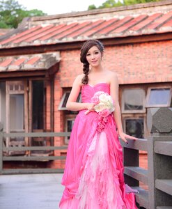 Bride wedding dress