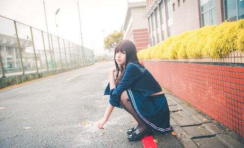 Female student