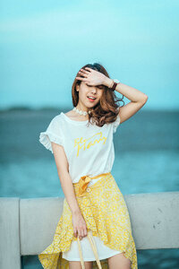 Woman girl portrait