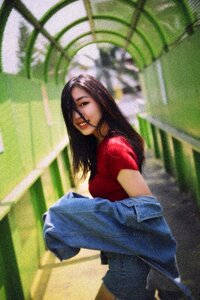 Woman girl portrait