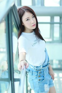Woman girl portrait