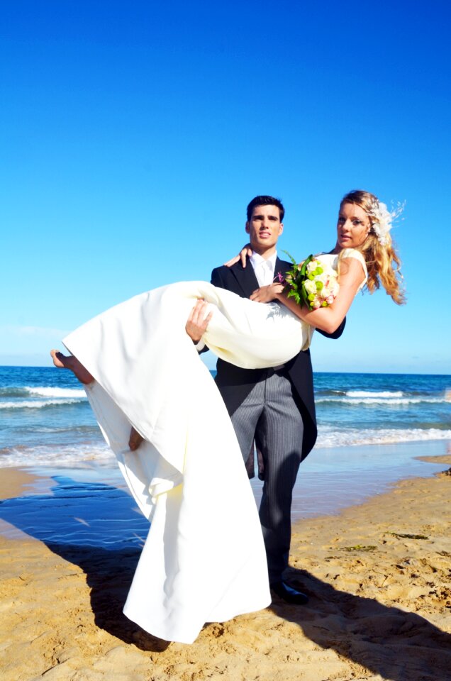 Wedding bride groom