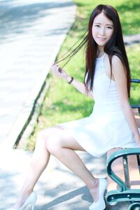 Woman girl portrait