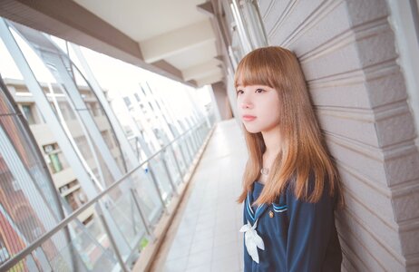 Female student