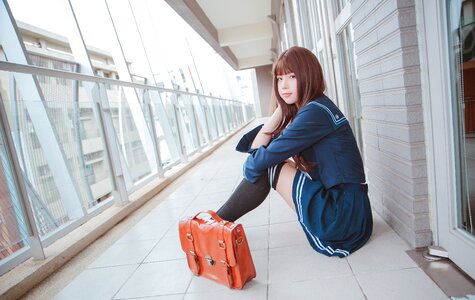 Female student