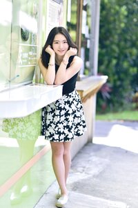Woman girl portrait