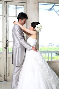 Wedding bride groom
