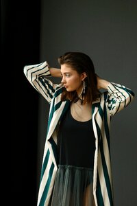 Woman girl portrait