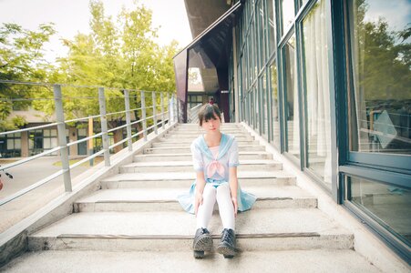 Female student