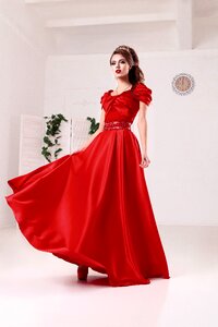 Woman girl portrait dress