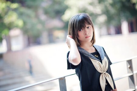 Female student