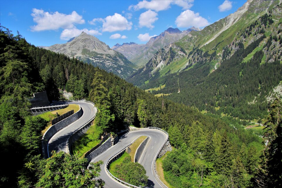 Alps mountain path