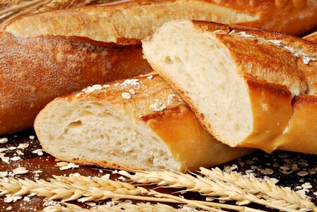 Baguette bread food photo