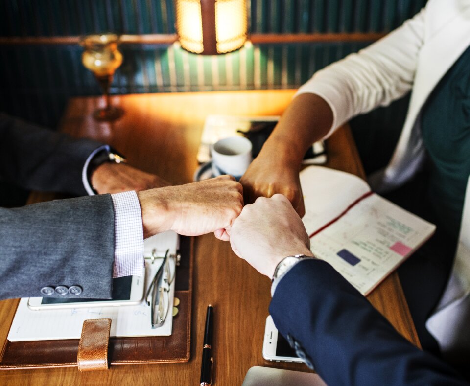 Business team work