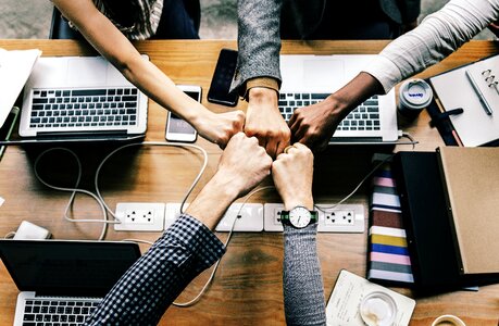 Business teamwork