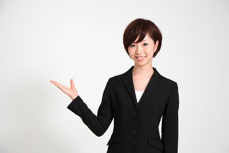 Business woman guide