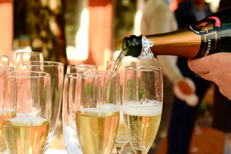 Champagne drink